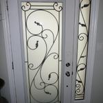 WROUGHT IRON GLASS DOOR INSERTS - STAINED GLASS DOOR INSERTS - NEWMARKET, AURORA, EAST GWILLIMBURY, SHARON, QUEENSVILE, MOUNT ALBERT, INNISFIL, GEORGINA, KING CITY, MARKHAM, RICHMOND HILL, VAUGHAN, STOUFFVILLE, SUTTON, ALLISTON, BRADFORD, BARRIE, ORILLIA, TOTTENHAM, SCHOMBERG, NOBELTON, BOLTON