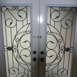 WROUGHT IRON GLASS DOOR INSERTS - STAINED GLASS DOOR INSERTS - NEWMARKET, AURORA, EAST GWILLIMBURY, SHARON, QUEENSVILE, MOUNT ALBERT, INNISFIL, GEORGINA, KING CITY, MARKHAM, RICHMOND HILL, VAUGHAN, STOUFFVILLE, SUTTON, ALLISTON, BRADFORD, BARRIE, ORILLIA, TOTTENHAM, SCHOMBERG, NOBELTON, BOLTON