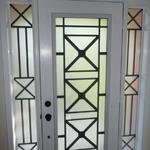 WROUGHT IRON GLASS DOOR INSERTS & STAINED GLASS DOOR ENTRANCEWAY DOOR INSERTS  - NEWMARKET, MARKHAM, RICHMOND HILL, VAUGHAN, STOUFFVILLE, SUTTON, ALLISTON,  , CONCORD