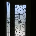 WROUGHT IRON GLASS DOOR INSERTS & STAINED GLASS DOOR INSERTS - AURORA, NEWMARKET, RICHMOND HILL, MARKHAM, OAK RIDGES, UXBRIDGE, STOUFFVILLE, HOLLAND LANDING, SHARON, EAST GWILLIMBURY, TOTTENHAM, ALLISTON, BARRIE, YORK REGION, SALES & INSTALLATION. SHOWROOM IN NEWMARKET.