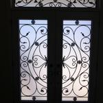 WROUGHT IRON GLASS DOOR INSERTS & STAINED GLASS DOOR INSERTS - AURORA, NEWMARKET, RICHMOND HILL, MARKHAM, OAK RIDGES, UXBRIDGE, STOUFFVILLE, HOLLAND LANDING, SHARON, EAST GWILLIMBURY, TOTTENHAM, ALLISTON, BARRIE, YORK REGION, SALES & INSTALLATION. SHOWROOM IN NEWMARKET.