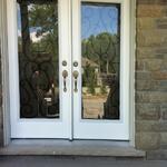 WROUGHT IRON GLASS DOOR INSERTS & STAINED GLASS DOOR INSERTS - AURORA, NEWMARKET, RICHMOND HILL, MARKHAM, OAK RIDGES, UXBRIDGE, STOUFFVILLE, HOLLAND LANDING, SHARON, EAST GWILLIMBURY, TOTTENHAM, ALLISTON, BARRIE, YORK REGION, SALES & INSTALLATION. SHOWROOM IN NEWMARKET.