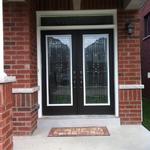 WROUGHT IRON GLASS DOOR INSERTS & STAINED GLASS DOOR INSERTS - AURORA, NEWMARKET, RICHMOND HILL, MARKHAM, OAK RIDGES, UXBRIDGE, STOUFFVILLE, HOLLAND LANDING, SHARON, EAST GWILLIMBURY, TOTTENHAM, ALLISTON, BARRIE, YORK REGION, SALES & INSTALLATION. SHOWROOM IN NEWMARKET.